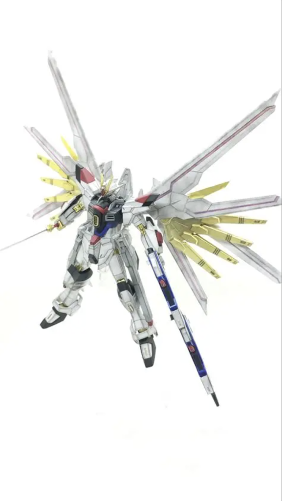 マイティーストライクフリーダムガンダム–3枚目/制作者：かえる