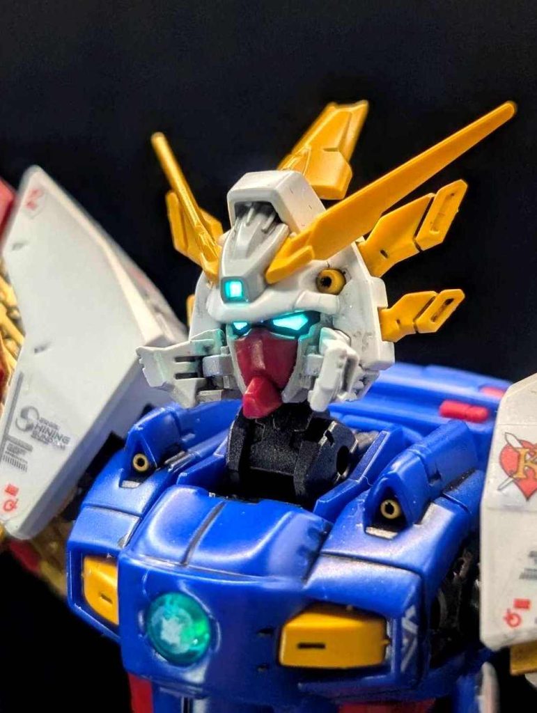 RG シャイニングガンダム 完成–8枚目/制作者：しうまい