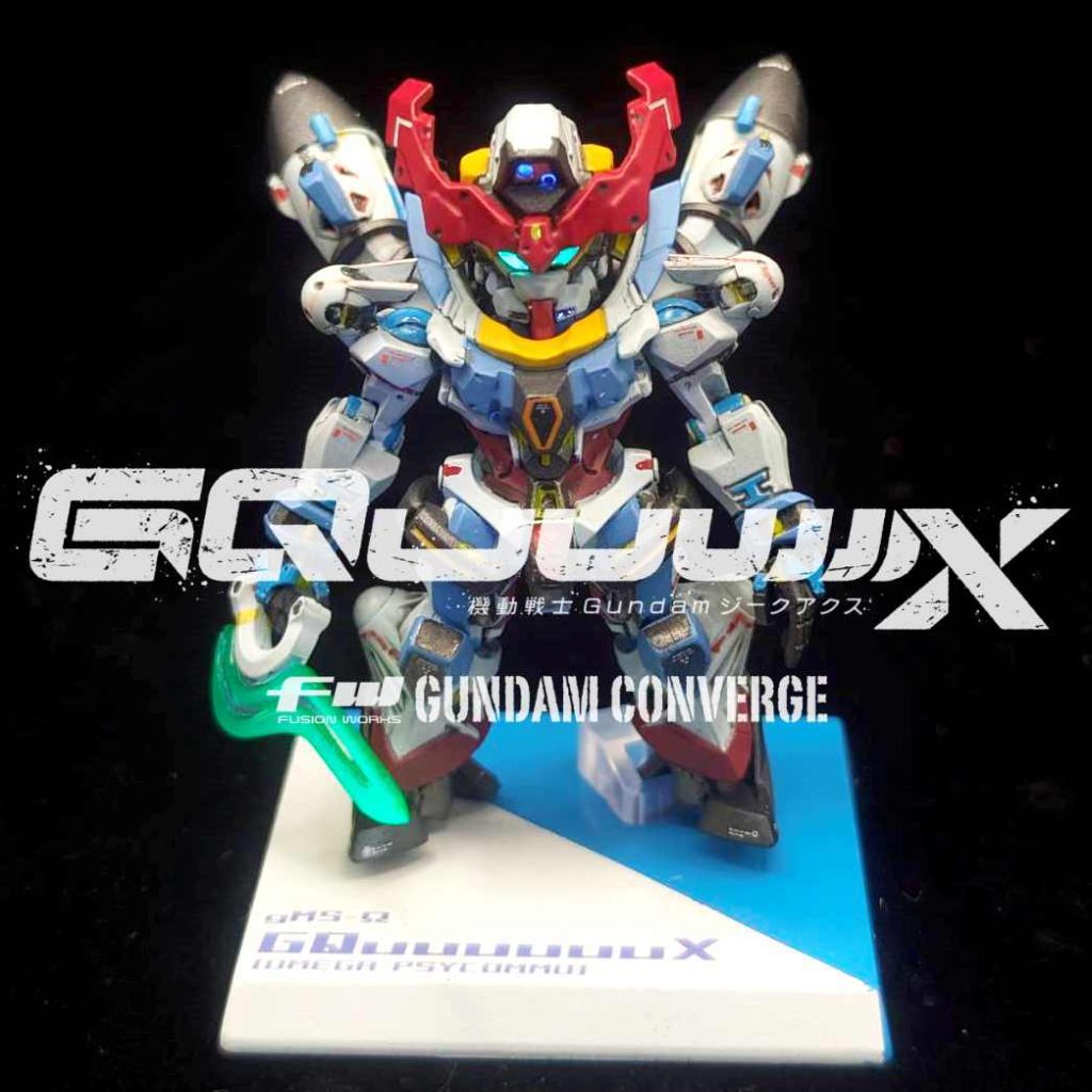 台座はジークアクスイメージしてリペイントしてみました