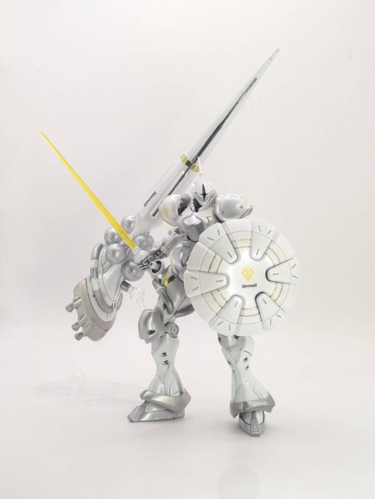 エグザベ専用ギャン（ハクジ装備）パール仕上げ–2枚目/制作者：しうまい