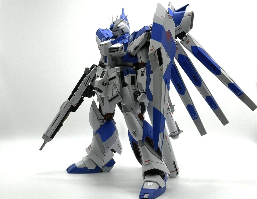 MG Hi-ν GUNDAM ver.ka RG color pattern–2枚目/制作者：white_bell