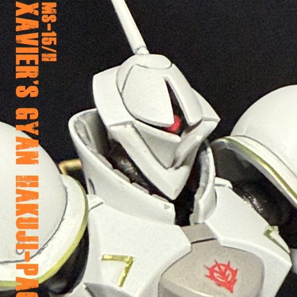 HG エグザベ専用　ギャン　(ハクジ装備) HG エグザベ専用ギャン（ハクジ装備） レビュー | ガンダム