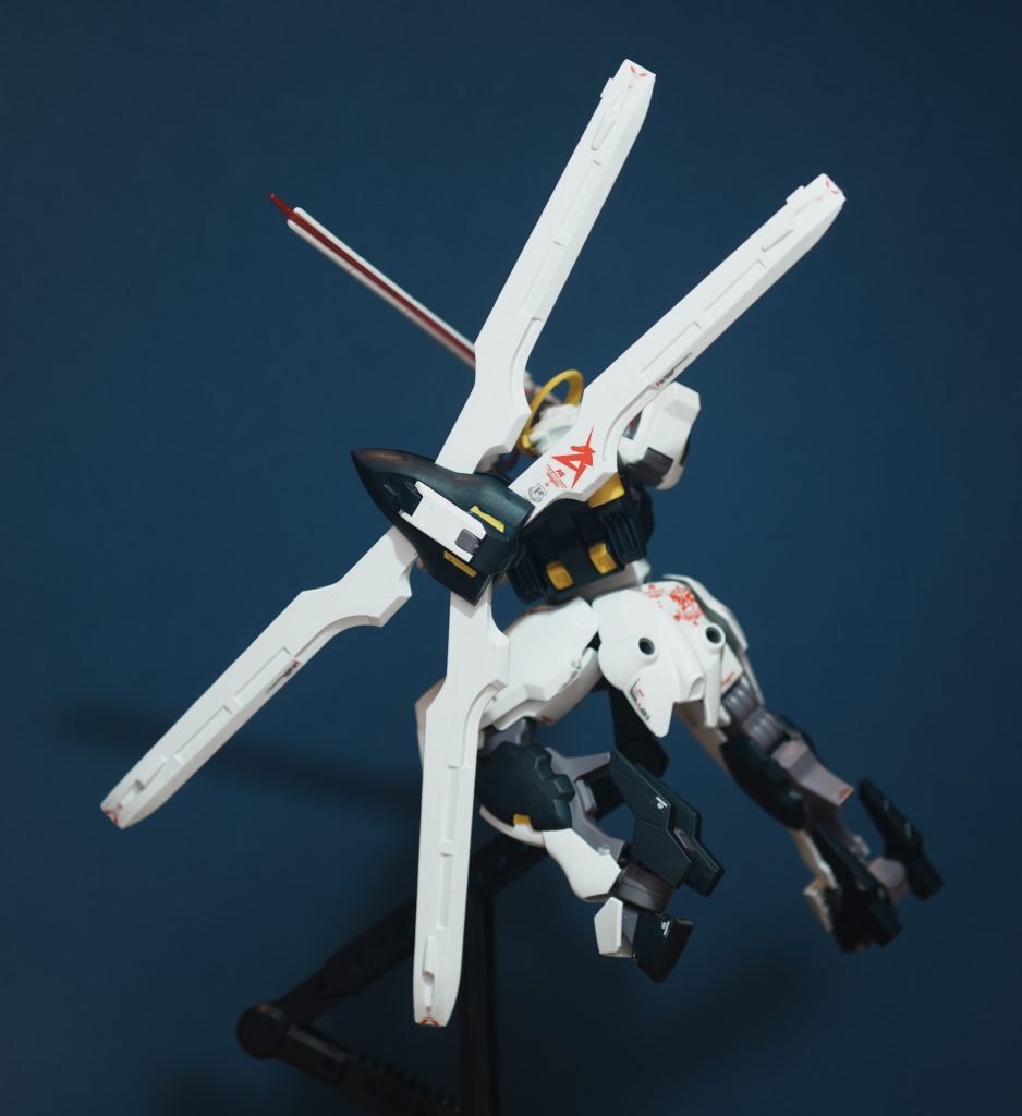 このアングルが一番νガンダムっぽく見える