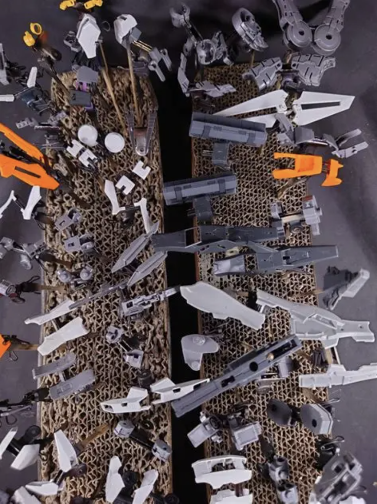 ガンダム·キュリオスGW–3枚目/制作者：やっすおう