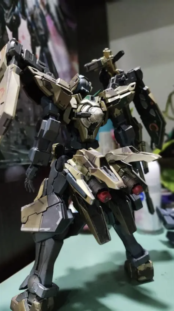 デュナメスを組み立てた後、Fortune Meowのコンバージョン・キットに基づいてモデルキットになられる中国のXXモデルのパーツを買うお金がまだ足りるので、そのアーマーを買って、組み立てた。