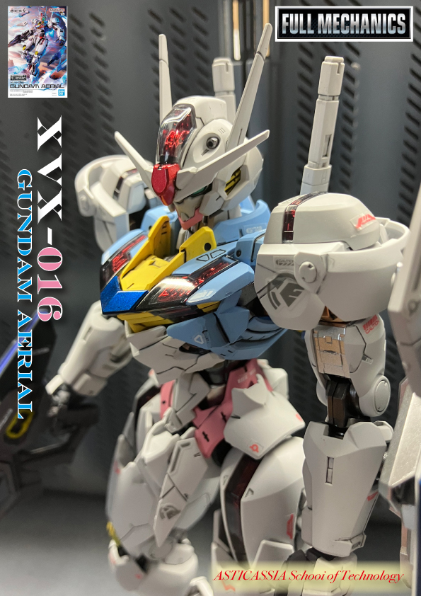 非常に組み易いw‼️ ガンダム エアリアル【FULL MECHANICS XVX-016】