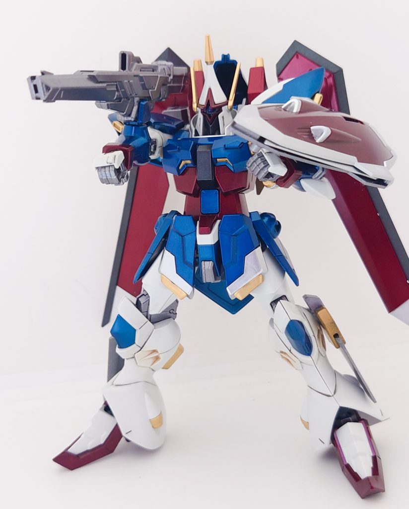 115mmレールガン シヴァは、専用機としてインパクトを付けたくて取り付けてみました！