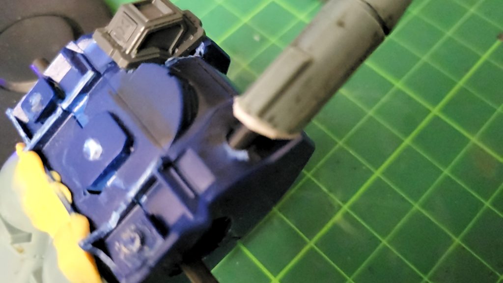 キャノンの取り付け個所を変更