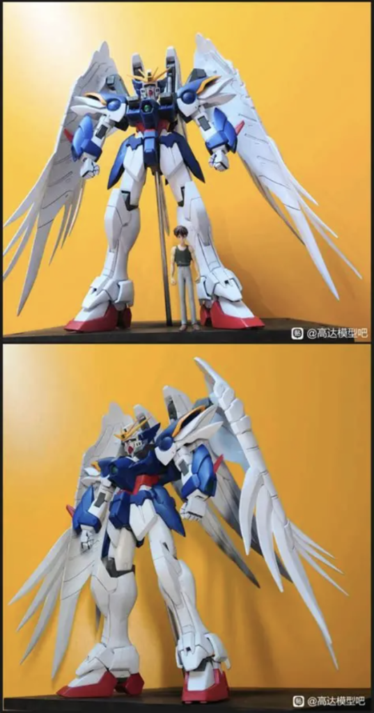 MM•1/72•ウイングガンダムゼロカスタム–2枚目/制作者：risuisei