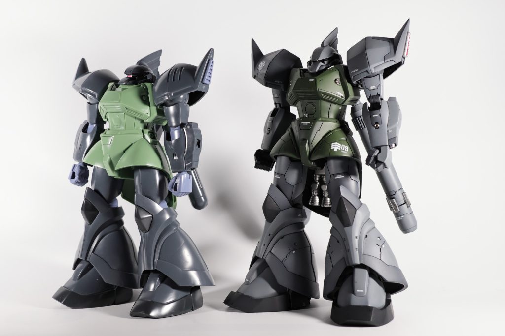 元キット比較です。←改造前　改造後→ちょっとわかりにくい…。ブログもよかったらどうぞ～♪ 