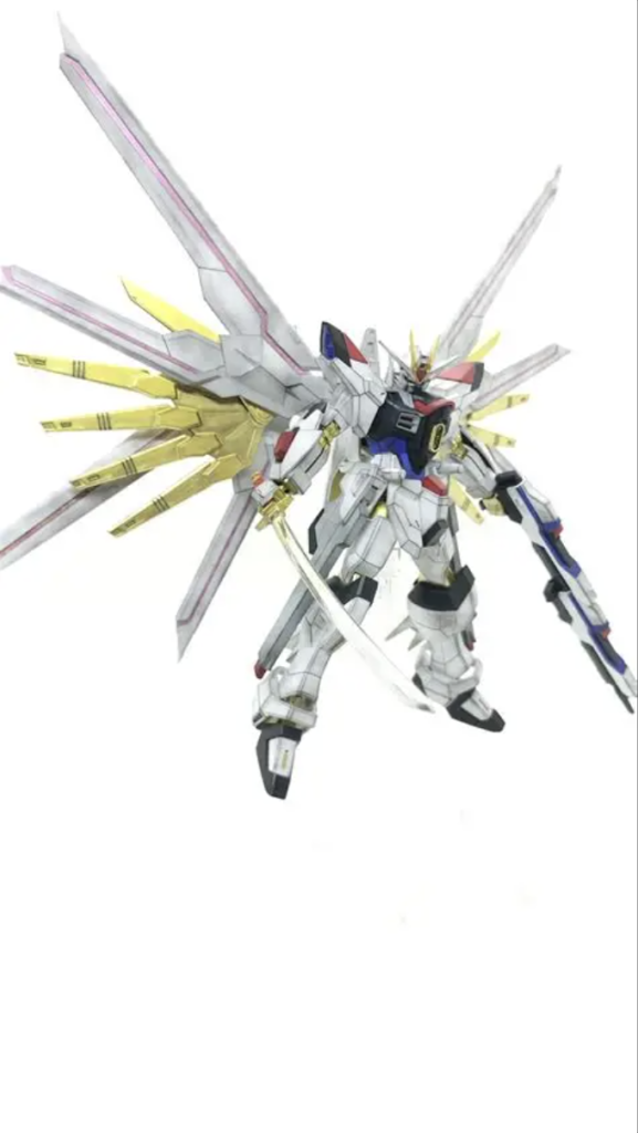 マイティーストライクフリーダムガンダム–4枚目/制作者：かえる