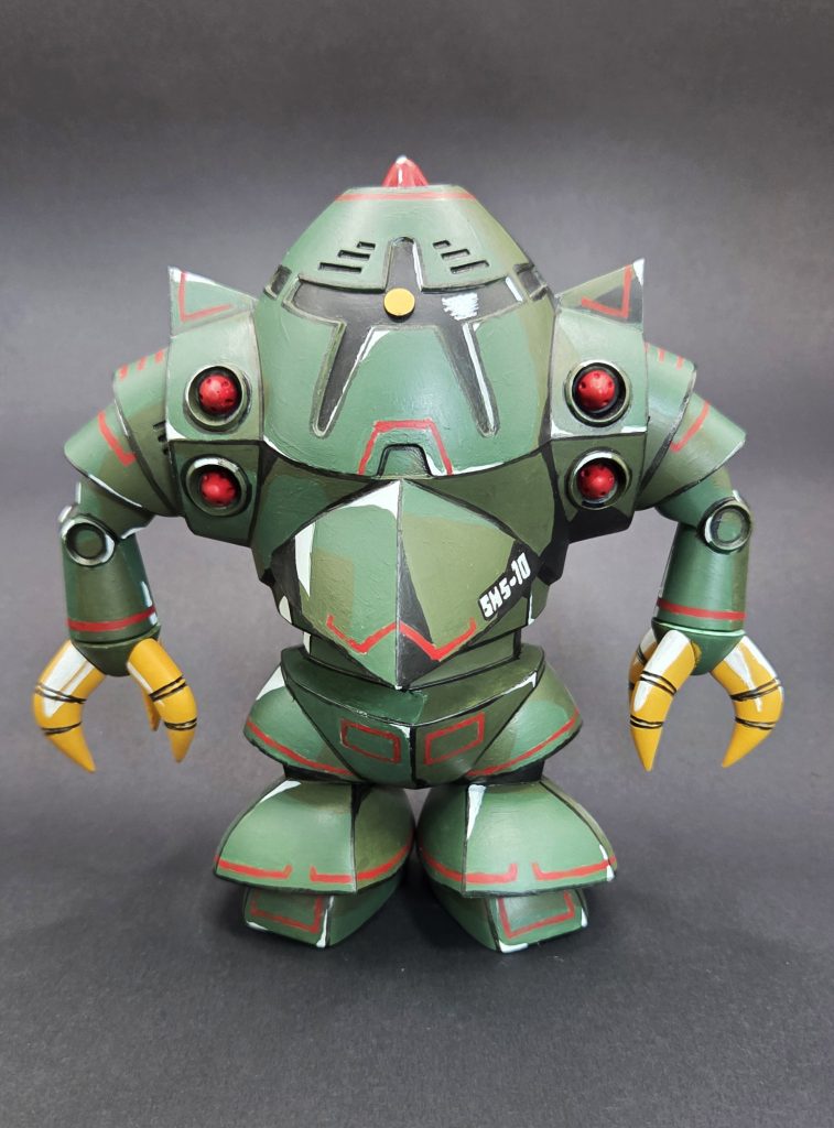 シルエットはかわいくて良いですよね！★型のモノアイレールとつぶらな瞳が素敵。