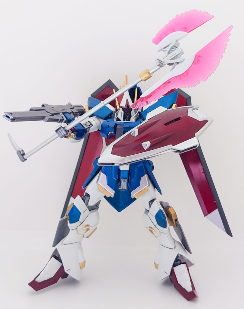 武装その５　ファルクスG7 ビームアックススラッシュウィザードの標準装備であった大型ビームアックス。