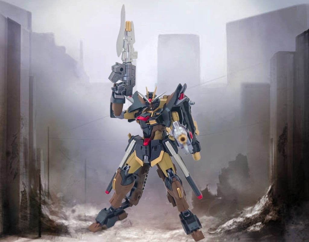 この機体の装備の中で一番のお気に入り武器です。