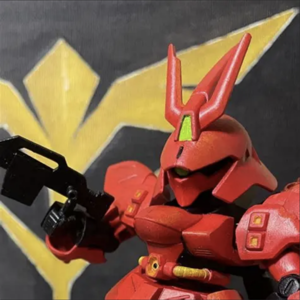 SD-EXサザビー(油絵具全塗装)