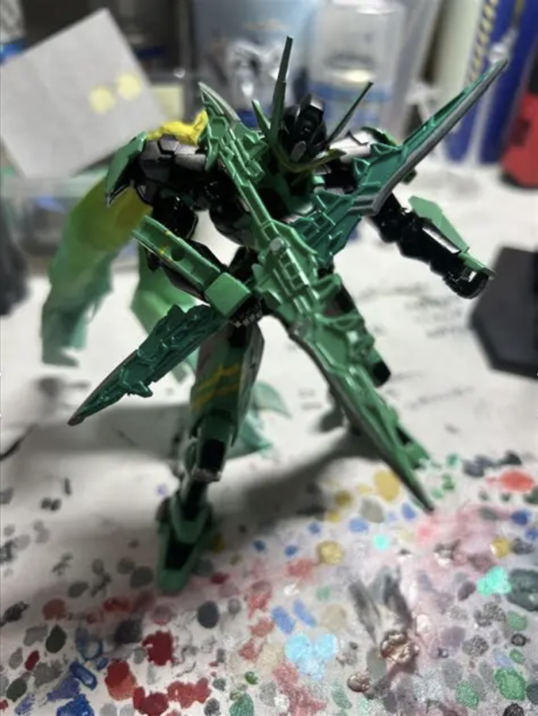 ちゃんと手裏剣にもできます。