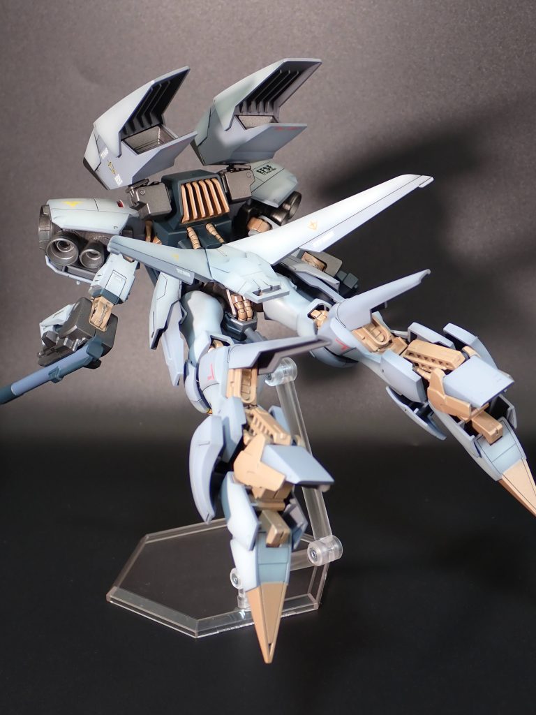 内部メカをエルガイム風に塗っただけでムーバブルフレームっぽくなりました