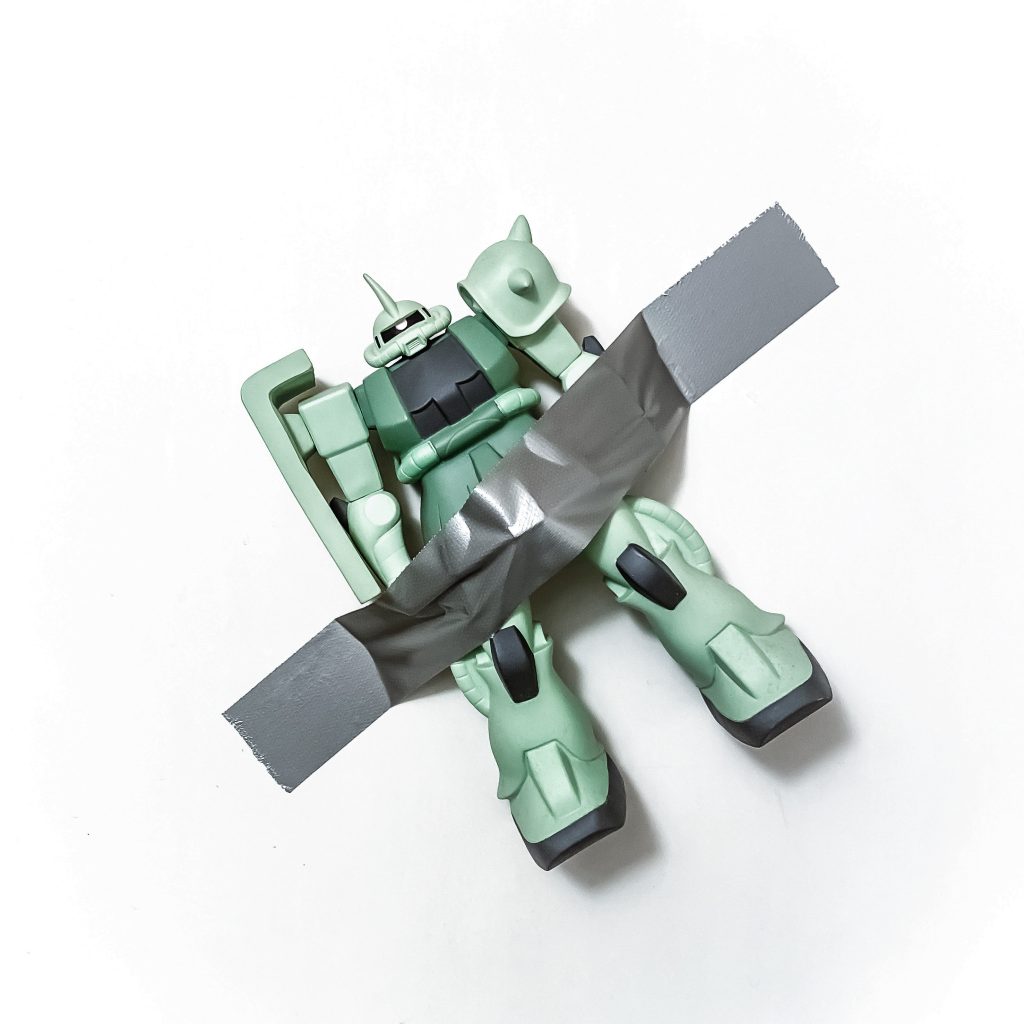 作品名：Maurizio Cattelan<p>マウリツィオ・カテラン専用ザク。</p>
