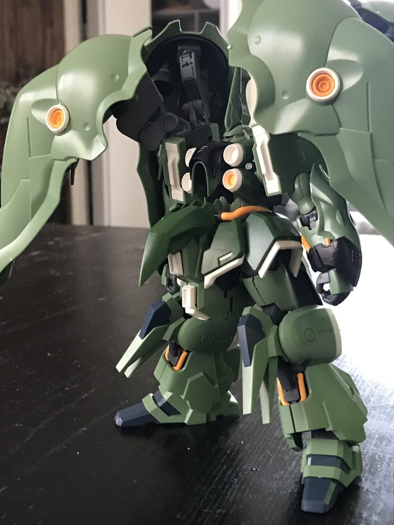 今回はゲートだけ処理してペーパーがけ無し！なんて楽なんでしょう