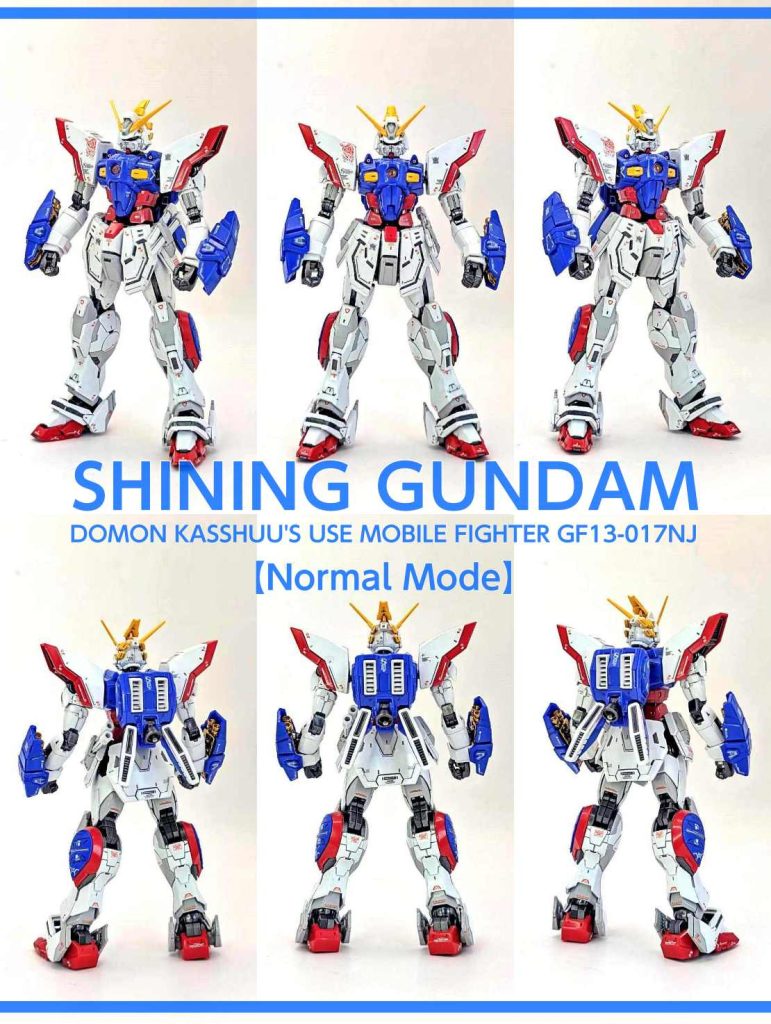 RG シャイニングガンダム 2機目 完成–2枚目/制作者：しうまい