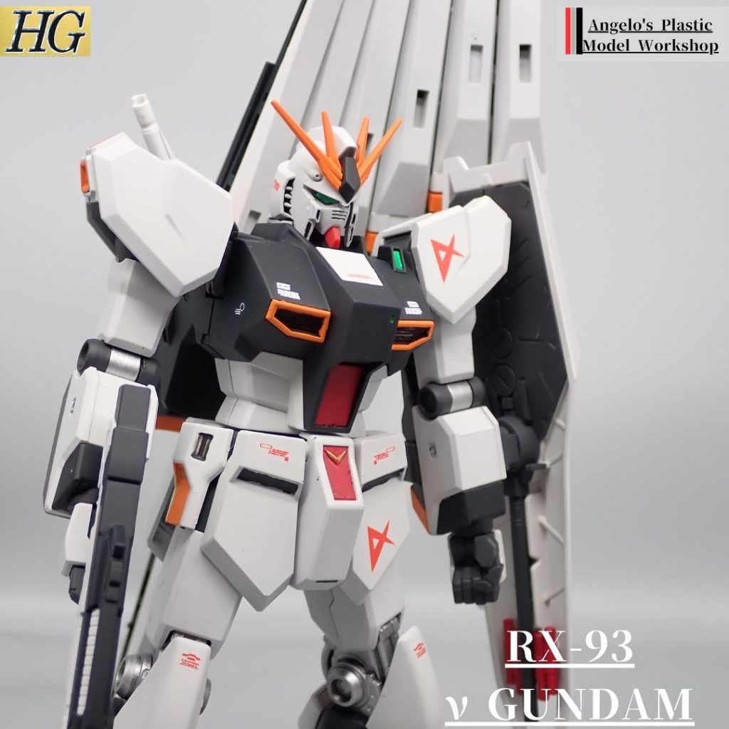 ニューガンダム–2枚目/制作者：アンジェロのプラモデル工房
