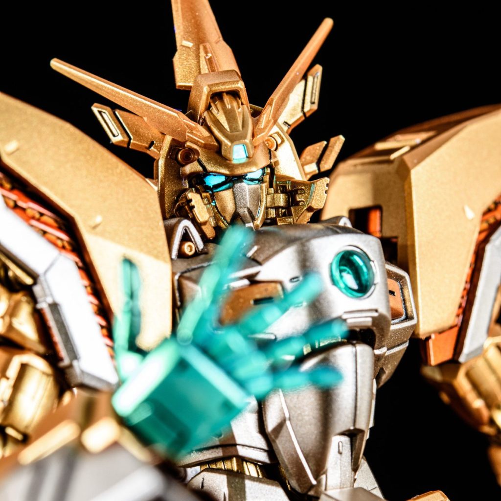 RG シャイニングガンダム ハイパーモード｜ごろうまるさんのガンプラ