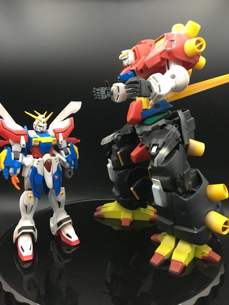 デビルガンダムと一緒に