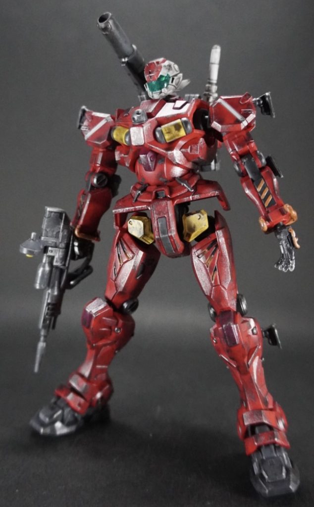 素立ちの状態！今回はしっかりとウェザリングしました😎