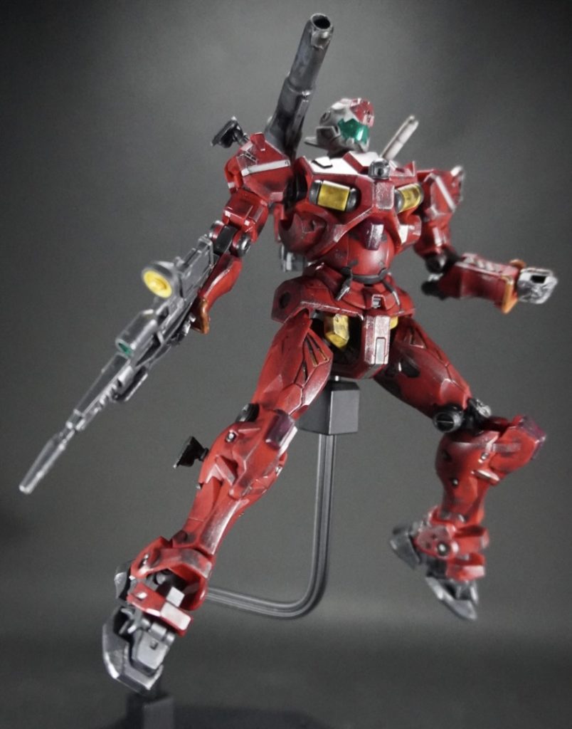 部分塗装とウォッシングはシタデルカラーで、ドライブラシは水性ホビーカラーを仕様しています😄