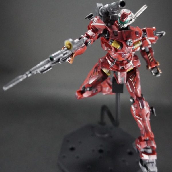 ガンプラオリジナルミキシング、ジャスグレン、塗装ウェザリング仕上げ。 ガンプラオリジナルミキシング、ジャスグレン、塗装ウェザリング