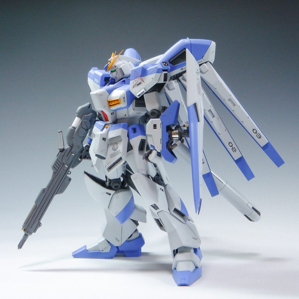 MG + B-CLUB Hi-νガンダム–2枚目/制作者：___J3___