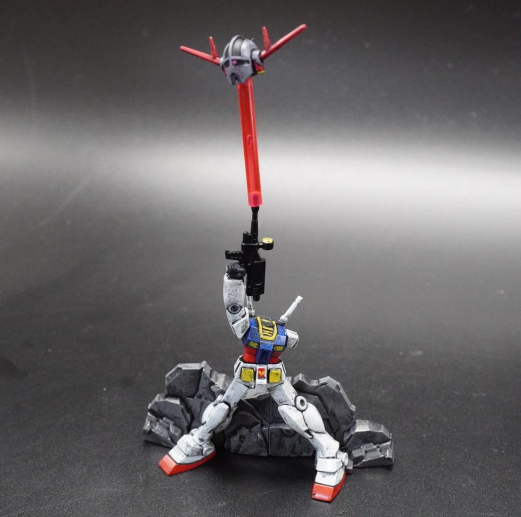 チョコサプ　RX-78-2ガンダム&ジオング　ラストシューティング
