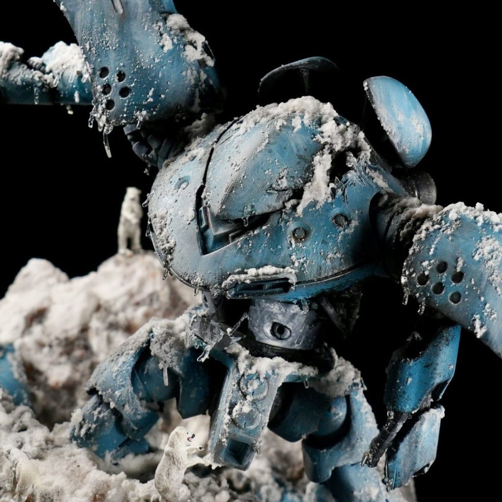 1/144HGUC ハイゴック(ジオラマver)｜kawadora1123さんの