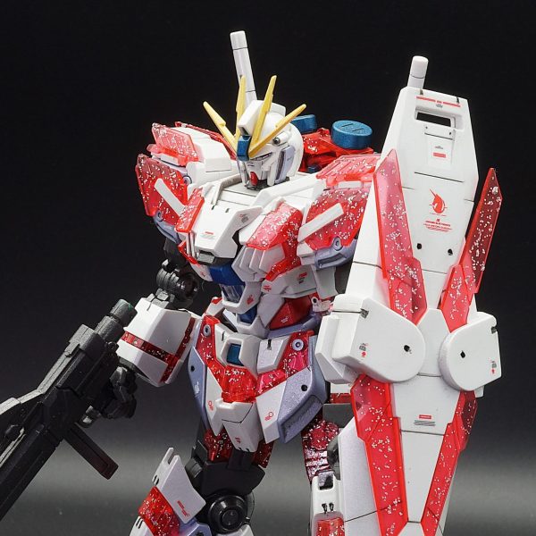 HGUCナラティブガンダムB装備｜ヒトリさんのガンプラ作品
