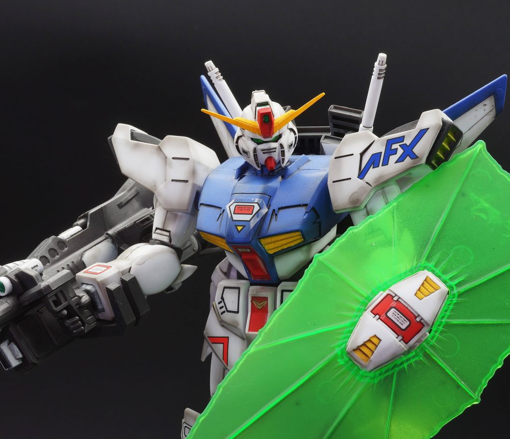 1/100 RX-99 ネオガンダム部分塗装