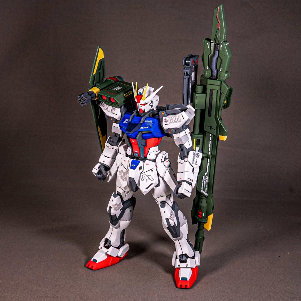 GAT-X105 ランチャーストライクガンダム Ver.RM–2枚目/制作者：しるばにあ