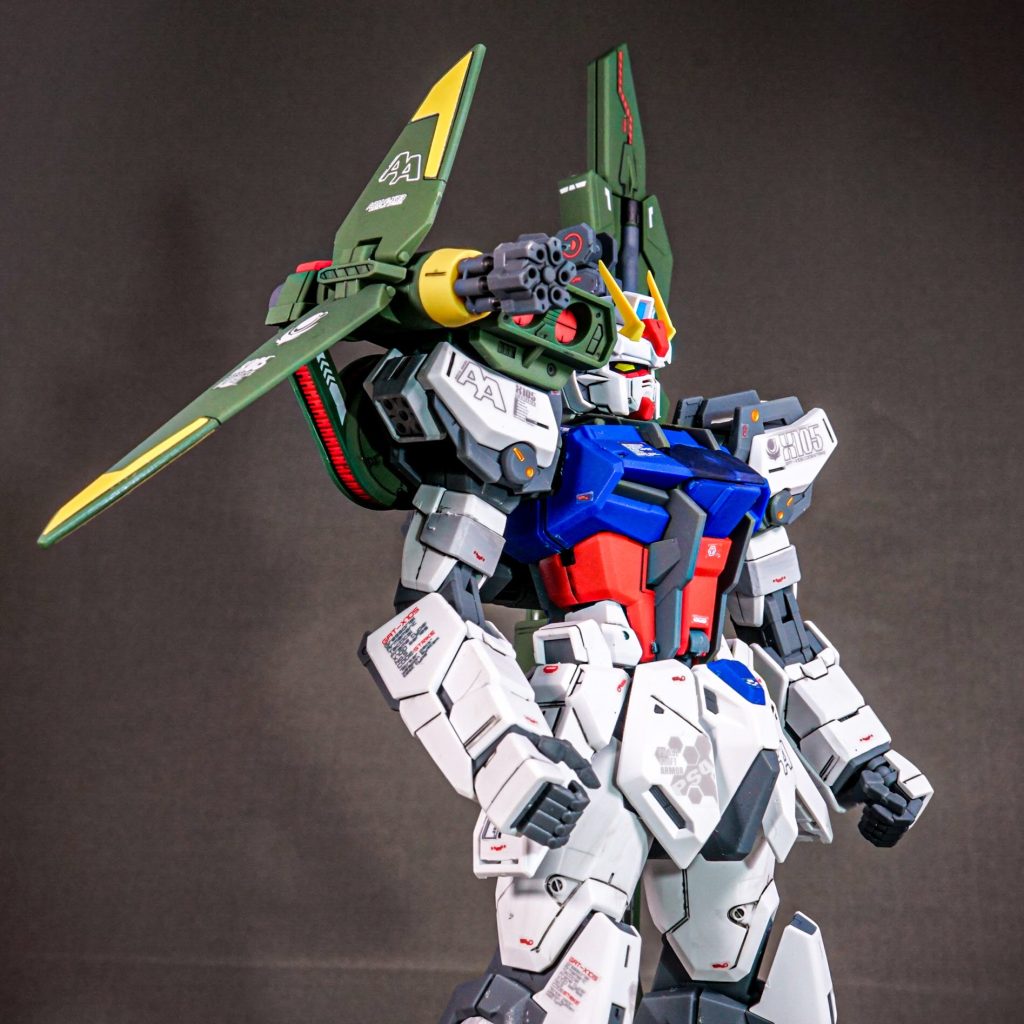 GAT-X105 ランチャーストライクガンダム Ver.RM–6枚目/制作者：しるばにあ