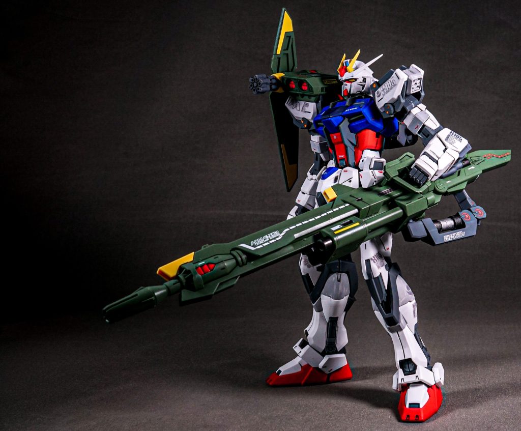 GAT-X105 ランチャーストライクガンダム Ver.RM–5枚目/制作者：しるばにあ