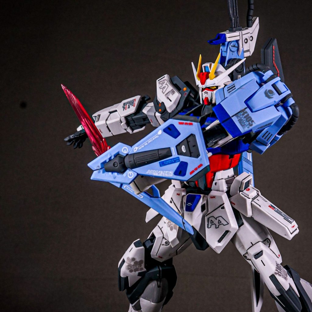 GAT-X105 ソードストライクガンダム Ver.RM–4枚目/制作者：しるばにあ