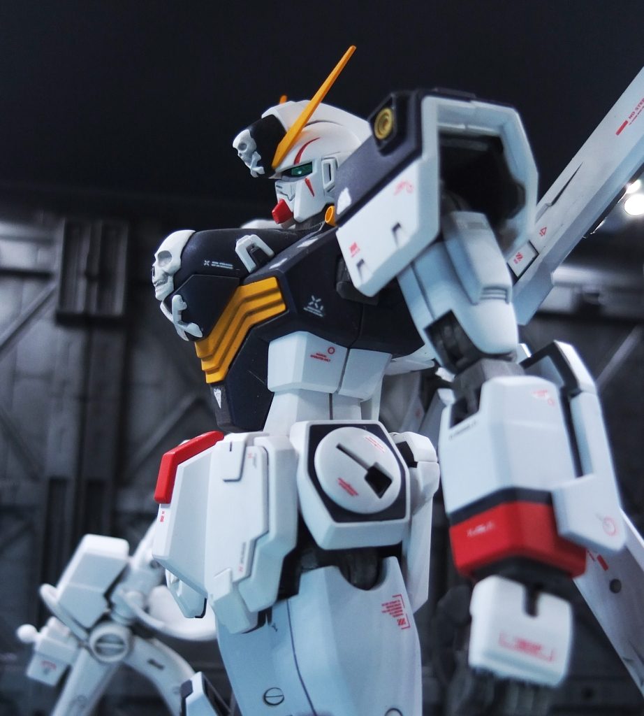 2006年から積んでいたMG 1/100 クロスボーンガンダムX-1 Ver.Ka