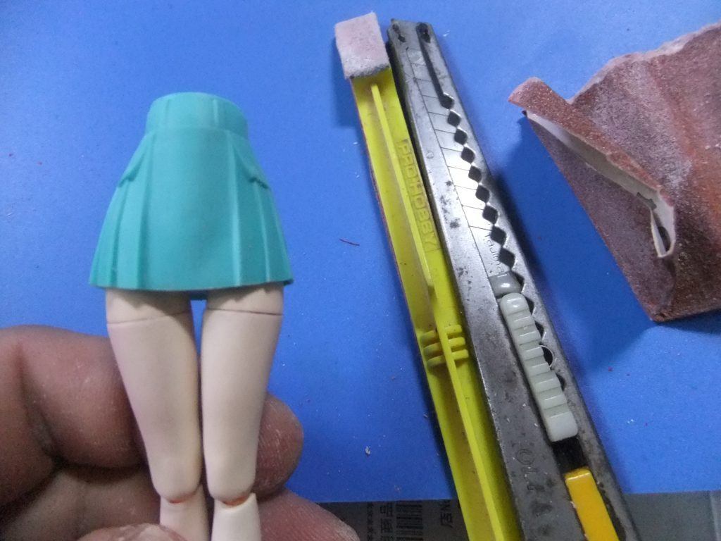 スカートパーツを被せても不具合等が無い事を確認して完成とナリマス😁