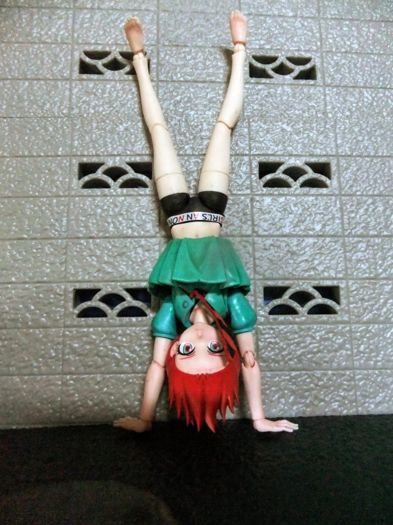 背景のブロックと道路はキャン☆ドウのいつもの道路 よく見るブロックを使用しています😁