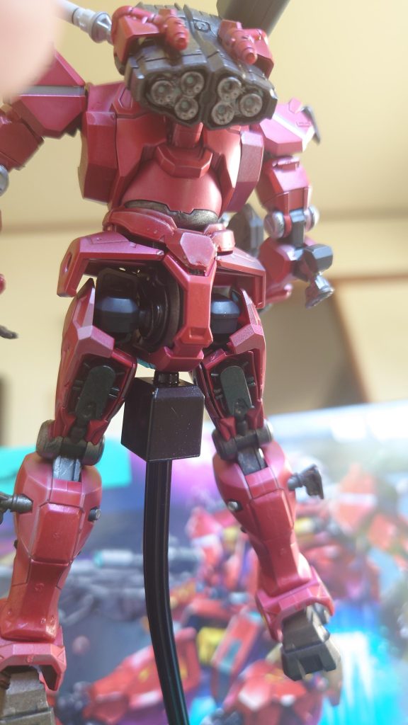 バーニアは小型も含めシルバーで筆塗りです