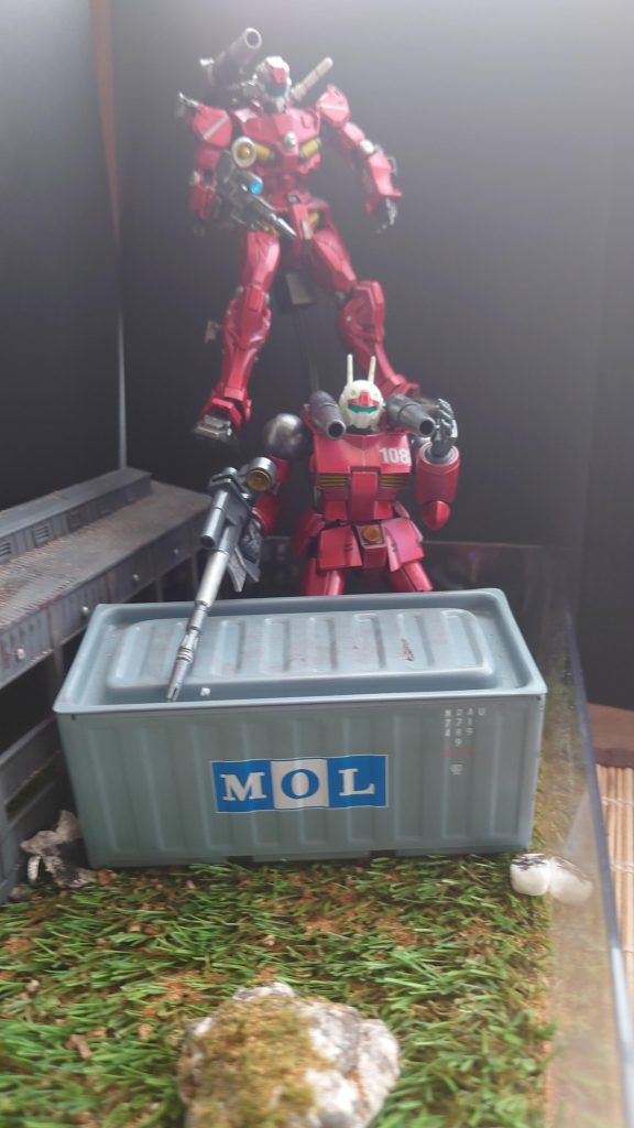 元祖と軽キャノンをダブルで飾りました。