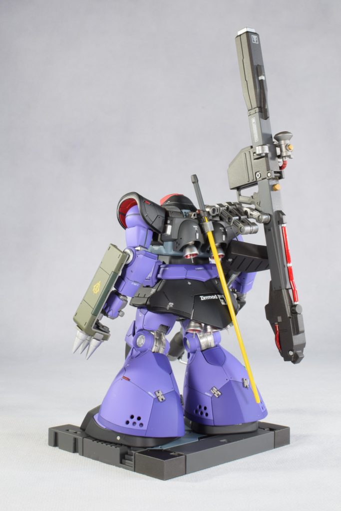 お尻の所のバーニアは見えるように、位置を下げています前からも後ろからもチラ見えするようになりました🥰