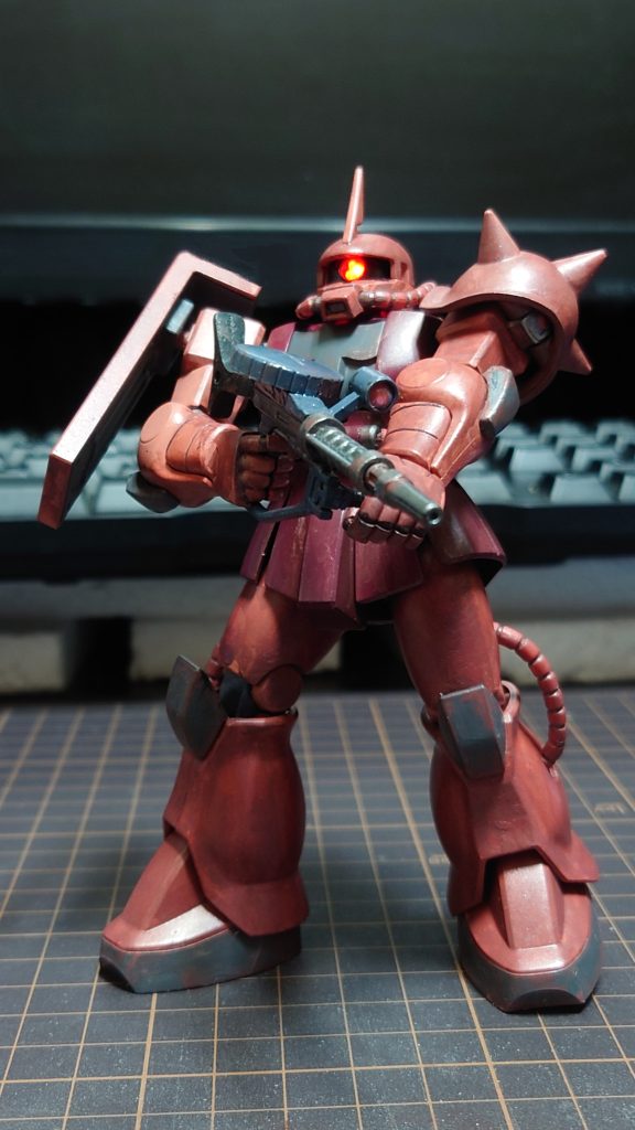 今回もモノアイの点灯にはこだわってます。