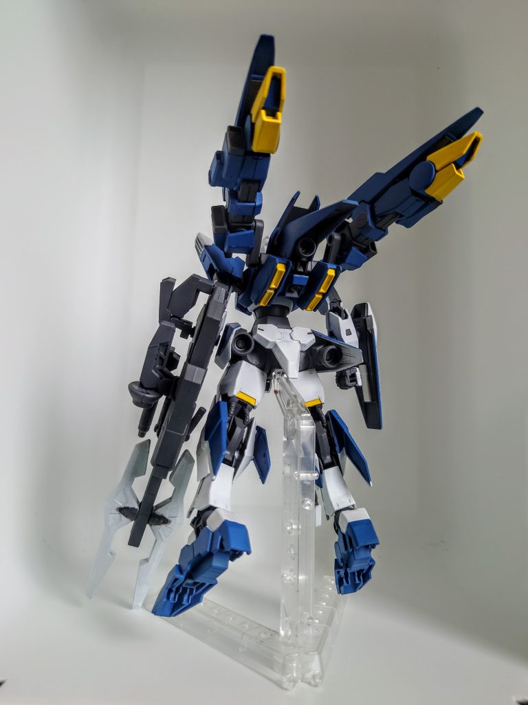 個人的には背面からがお気に入りバックパックの大部分はクランシェの腕＋足で作ったから飛べるでしょ⋯多分 