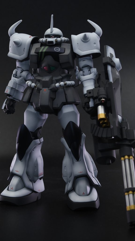 HGUCグフカスタム　小改造+全塗装