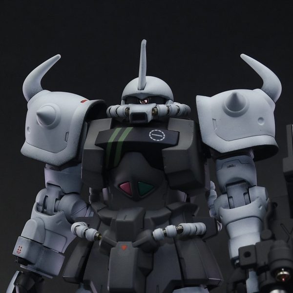 HGUCグフカスタム　小改造+全塗装