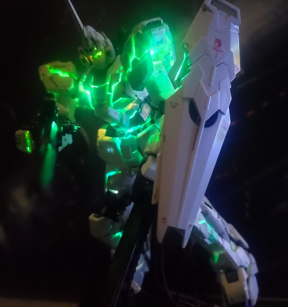 ユニコーンモードの発光状態